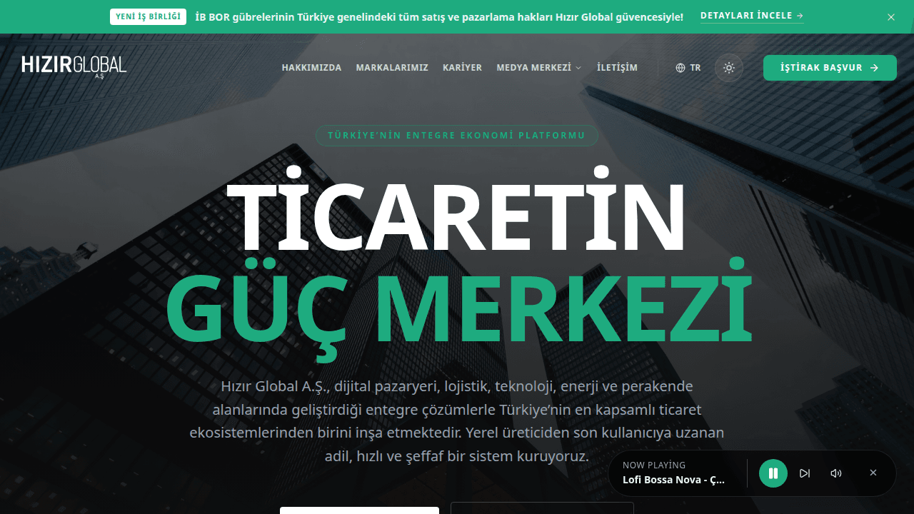 Hızır Global Kurumsal cover